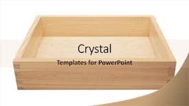  Presentation with empty of wood table top - Slides having empty yellowish wooden box made background and a lemonade colored foreground