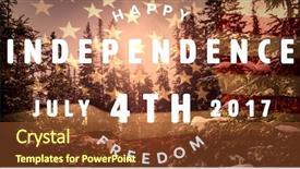  Presentation with 4th july - Theme having pine tree 3d - computer graphic image of happy background and a tawny brown colored foreground