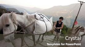  Presentation with ethnic minority - Amazing PPT layouts having ping-an-china-may-24 backdrop and a dark gray colored foreground