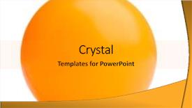  Presentation with ping pong - Audience pleasing theme consisting of ping-pong ball isolated backdrop and a light gray colored foreground