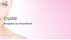  Presentation with injections - Presentation theme consisting of pink background plastic surgery background and a pink colored foreground