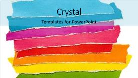  Presentation with colored pencils - Amazing slide deck having pink background wood - group of colored pencils backdrop and a light blue colored foreground