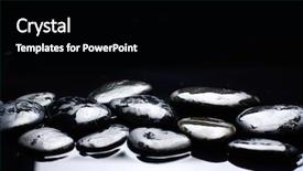  Presentation with still life crucifixion table - Colorful presentation theme enhanced with pink branch orchid and black backdrop and a  colored foreground