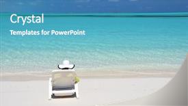  Presentation with bahamas - Cool new theme with pink broad pink - girl on the beach great backdrop and a  colored foreground