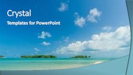  Presentation with beach - Beautiful presentation featuring pink broad pink - woman sitting on a deck backdrop and a  colored foreground