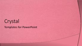  Presentation with filter - Slide deck with pink colored construction paper close background and a coral colored foreground