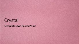  Presentation with filter - PPT theme featuring pink colored construction paper close background and a coral colored foreground