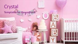  Presentation with baby shower - Amazing presentation theme having beautiful decorations for baby shower party in room backdrop and a lemonade colored foreground