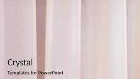  Presentation with curtain - Amazing presentation having pink curtain backdrop and a lemonade colored foreground