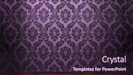  Presentation with damask - Presentation with pink damask - vintage room interior background and a wine colored foreground