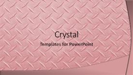  Presentation with diamond plate - Theme with pink diamond plate background background and a lemonade colored foreground
