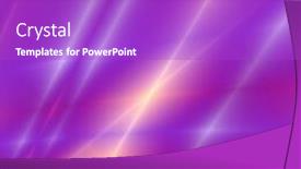  Presentation with fantasy - Presentation theme consisting of pink fantasy background background and a purple colored foreground