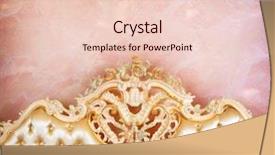  Presentation with luxury gold - Audience pleasing PPT layouts consisting of pink gold - luxury interior detail backdrop and a lemonade colored foreground