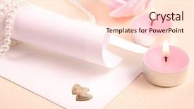  Presentation with pink wedding - Beautiful slides featuring pink gold - wedding invitation backdrop and a lemonade colored foreground