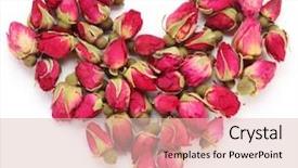  Presentation with heart and roses - Cool new presentation with pink hearts - heap of tea roses backdrop and a lemonade colored foreground