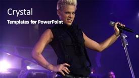  Presentation with finland - PPT theme featuring pink-in-concert-at-helsinki background and a  colored foreground