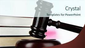  Presentation with gavel - Amazing slide set having military goggles eyeglass camouflage protection backdrop and a light gray colored foreground