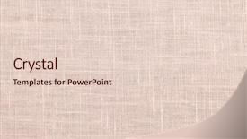  Presentation with linen - Amazing slide set having pink linen woven fabric background or texture backdrop and a lemonade colored foreground