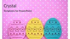  Presentation with blue pink - Theme having pink on a pinky background and a lavender colored foreground