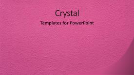  Presentation with lagoon - Theme with pink painted stucco wall background and a coral colored foreground