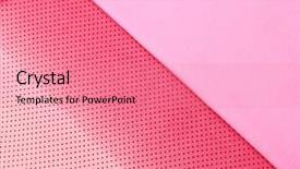  Presentation with dark blue fabric texture dark - PPT theme having pink polka dots - fabric texture background background and a  colored foreground