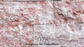  Presentation with purple wall - Slide deck featuring pink-purple-granite-tiles-natural background and a soft green colored foreground