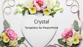  Presentation with invitation - Amazing PPT layouts having pink ribbon memory - festive invitation card with beautiful backdrop and a white colored foreground