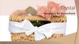  Presentation with pink roses - Slides having public civil servant - background of red firefighter helmet background and a tawny brown colored foreground