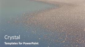  Presentation with salt - Slide deck with pink-salt-lake-surface background and a gray colored foreground