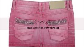  Presentation with pink - PPT layouts consisting of pink shirt background and a coral colored foreground