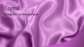  Presentation with satin - Colorful presentation theme enhanced with pink silk - beautiful and shiny violet satin backdrop and a lilac colored foreground