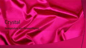  Presentation with pink silk - Colorful PPT theme enhanced with summer vacation holidays paint stroke concept backdrop and a tawny brown colored foreground