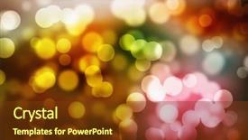  Presentation with pink sparkle - Cool new PPT theme with pink sparkle - color abstract blurred background backdrop and a tawny brown colored foreground