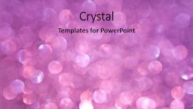  Presentation with lights - Presentation theme enhanced with pink sparkle - purple and pink sparkling lights background and a coral colored foreground