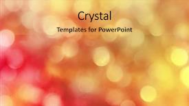  Presentation with red gold - Beautiful presentation featuring pink sparkle - red and gold lights sparkly backdrop and a  colored foreground