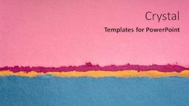  Presentation with cotton fabric - Audience pleasing PPT layouts consisting of pink-sunrise-or-sunset-over backdrop and a coral colored foreground