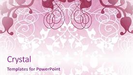  Presentation with work design - Amazing presentation theme having pink vintage place your text backdrop and a pink colored foreground