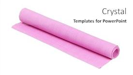  Presentation with woven - Audience pleasing theme consisting of pink-woven-cotton-placemat-isolated backdrop and a white colored foreground