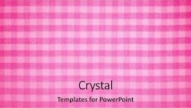  Presentation with woven - Cool new slide deck with pink woven texture checked backdrop and a lemonade colored foreground