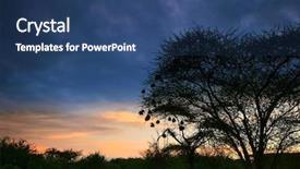  Presentation with kenya - Colorful PPT layouts enhanced with pinky sunrise africa kenya samburu backdrop and a  colored foreground