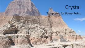  Presentation with trail - Presentation design enhanced with pinnacles seen from the boardwalk background and a teal colored foreground