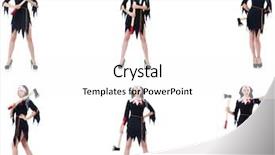  Presentation with nun - Slide set with pious - young beautiful nun with hatchet background and a white colored foreground