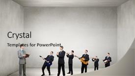  Presentation with microbiology instruments - Beautiful slides featuring pipe band - he can play all instruments backdrop and a  colored foreground