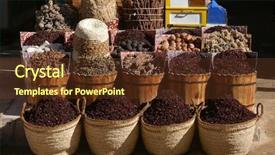  Presentation with cinnamon - Beautiful theme featuring pipe sale - baskets with cinnamon and karkaday backdrop and a tawny brown colored foreground