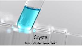  Presentation with pipette - Amazing presentation having pipette dropping the liquid backdrop and a light gray colored foreground