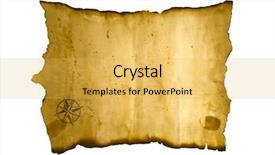  Presentation with nautical - Colorful slide deck enhanced with pirate and nautical theme grunge backdrop and a yellow colored foreground