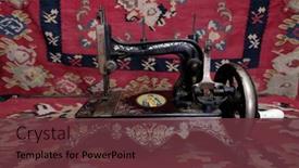  Presentation with antique house - Audience pleasing presentation consisting of pirot-serbia-july-27-2017 backdrop and a tawny brown colored foreground