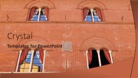  Presentation with red brick wall - 