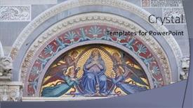  Presentation with virgin mary - Amazing theme having pisa-italy-june-06-2015 backdrop and a light gray colored foreground