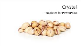  Presentation with close up of a chess - Audience pleasing slides consisting of pistache - close up of pistacios backdrop and a  colored foreground